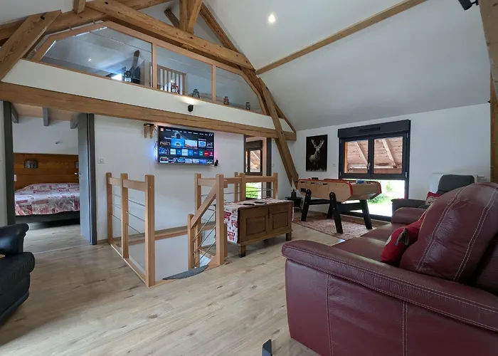 Moderne Et Renove Avec Carport Et Local A Au Calme Pres Des Vosges - Fr-1-589-342 * Vienville