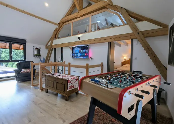 Moderne Et Renove Avec Carport Et Local A Au Calme Pres Des Vosges - Fr-1-589-342 Prázdninový dům